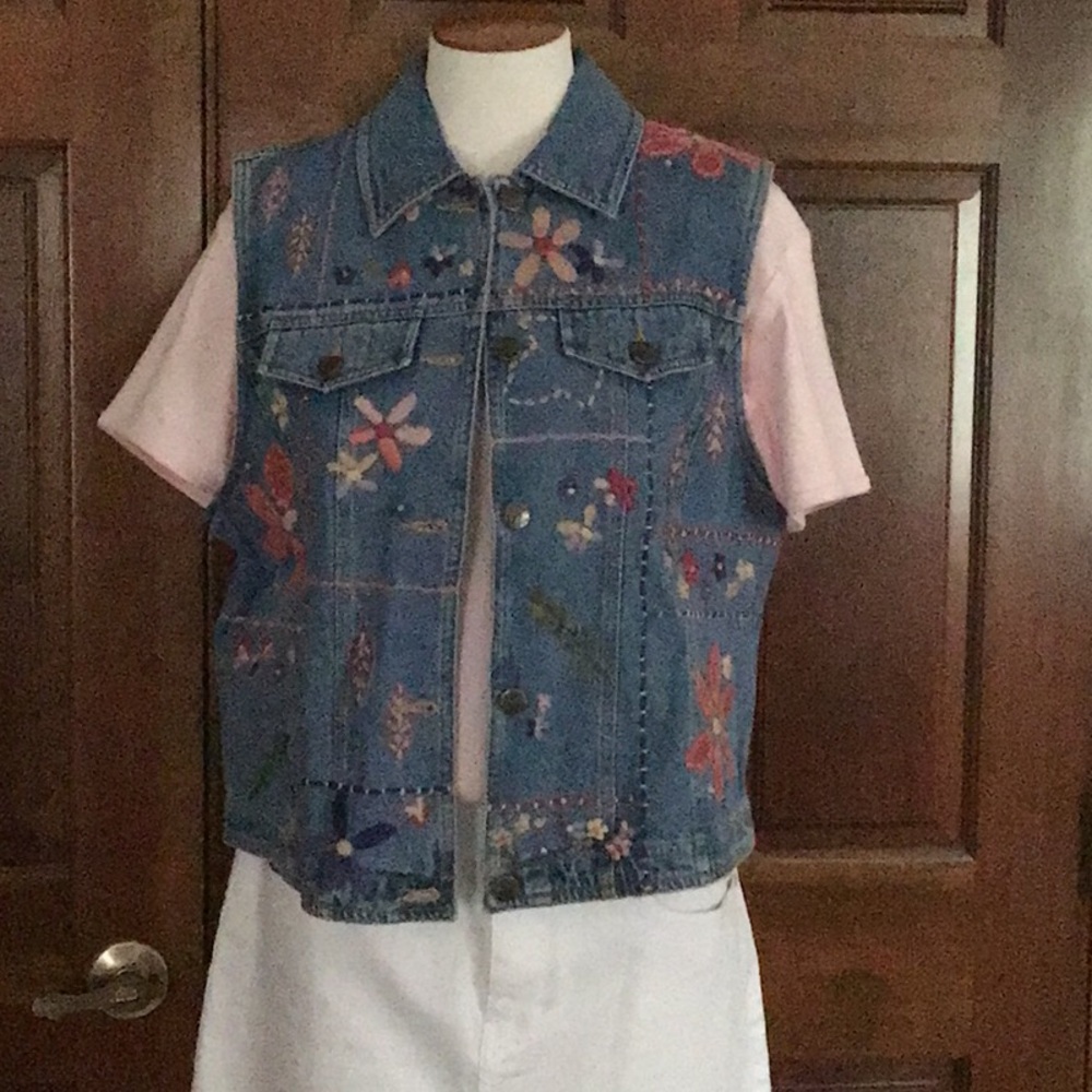 Susan Bristol Denim Vest